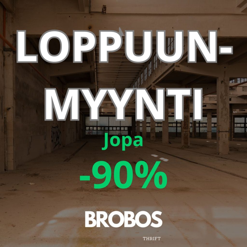 loppuunmyynti